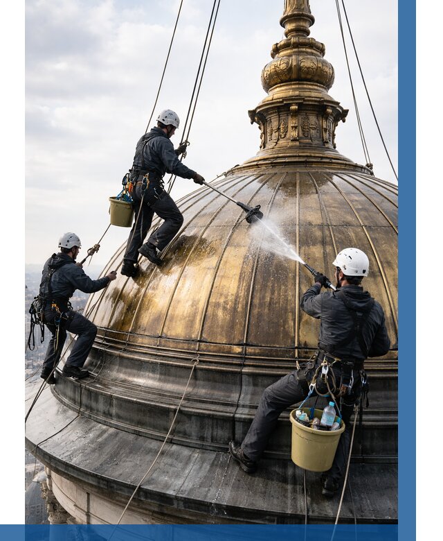 Мойка куполов и шпилей в Великих Луке от 8270 р. - заказать | ВЫСОТНИК-Вкл