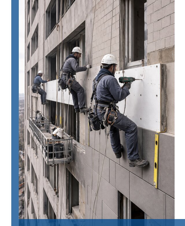 Монтаж фасадных термопанелей высокого качества в Великих Луке