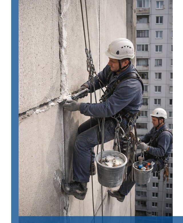 Утепление межпанельных швов в Великих Луке профессионально и надежно