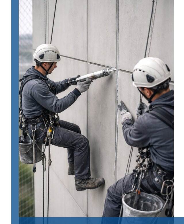 Первичная герметизация швов фасадов и кровель в Великих Луке