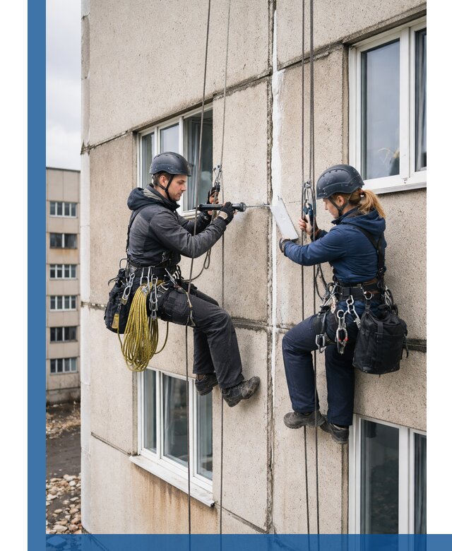 Герметизация межпанельных швов тёплым швом в Великих Луке