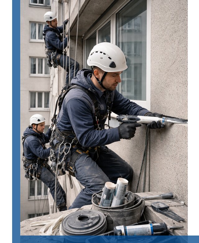 Герметизация швов лоджии в Великих Луке профессионально и надежно