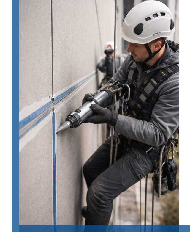 Герметизация стыков фасадных панелей в Великих Луке качественно и быстро