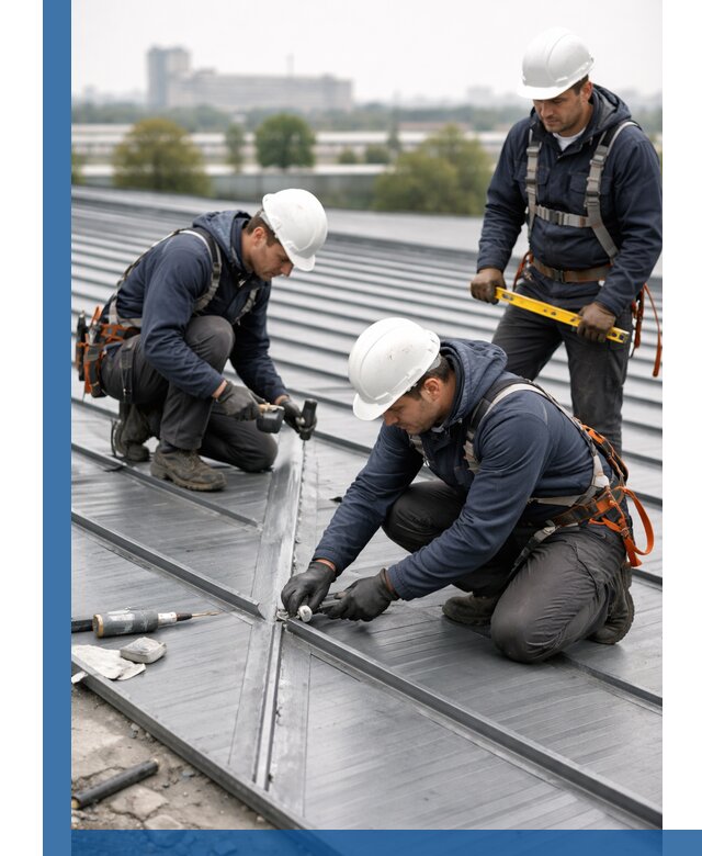 Ремонт фальцевой кровли в Великих Луке срочно и качественно