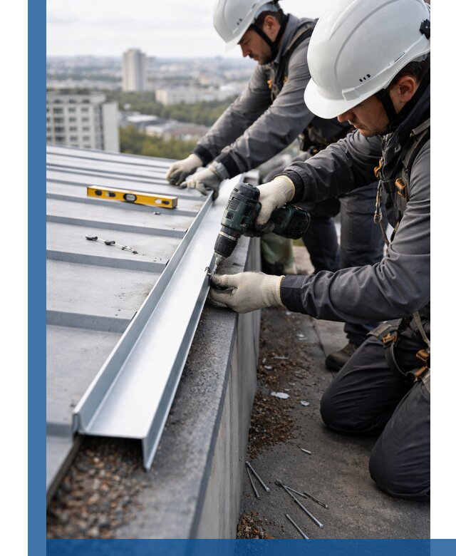 Монтаж капельника на кровле в Великих Луке с гарантией качества