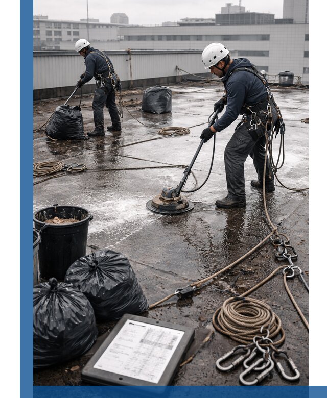 Плановая очистка кровли по графику в Великих Луке для безопасности