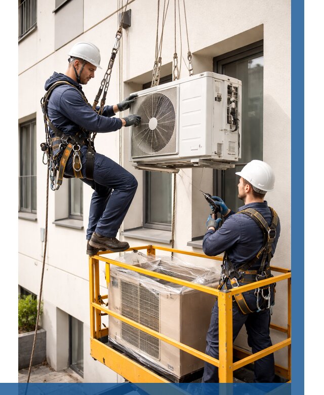 Демонтаж внешнего блока кондиционера в Великих Луке от 3618 р. | ВЫСОТНИК-Вкл