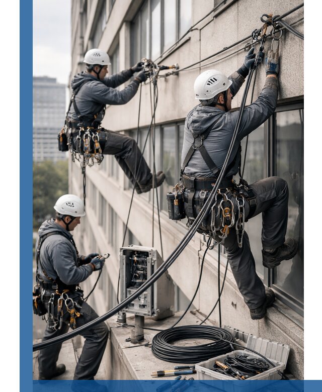 Прокладка оптоволоконного кабеля в Великих Луке под ключ с тестированием