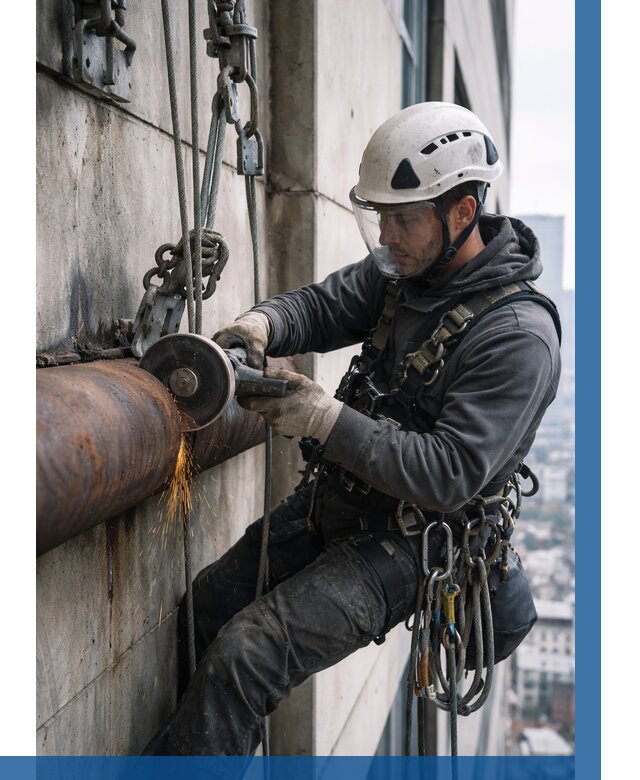 Резка металла на высоте в Великих Луке по цене от 4652 р. | ВЫСОТНИК-Вкл