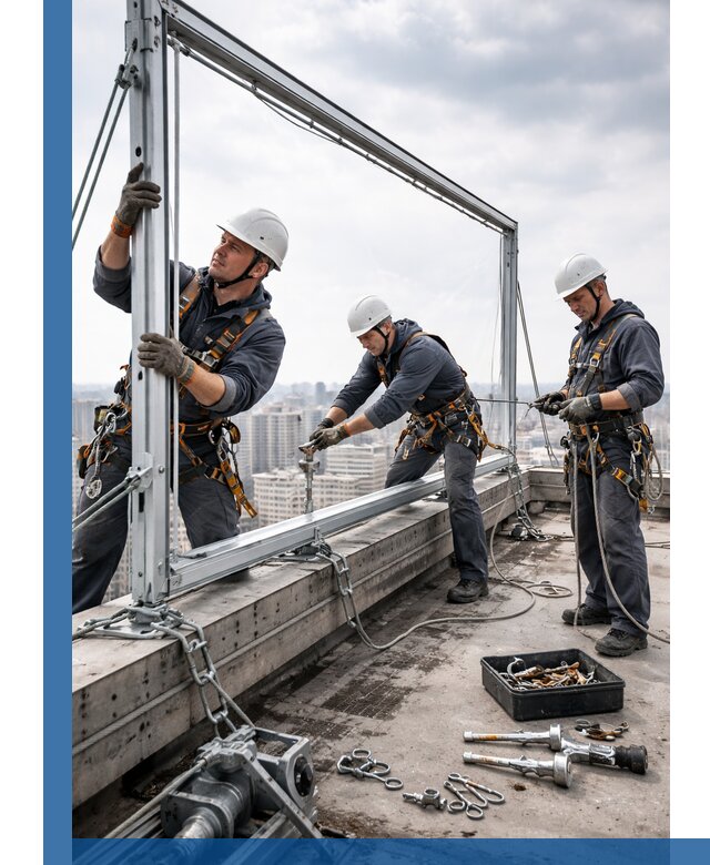 Монтаж крышных рекламных конструкций под ключ в Великих Луке