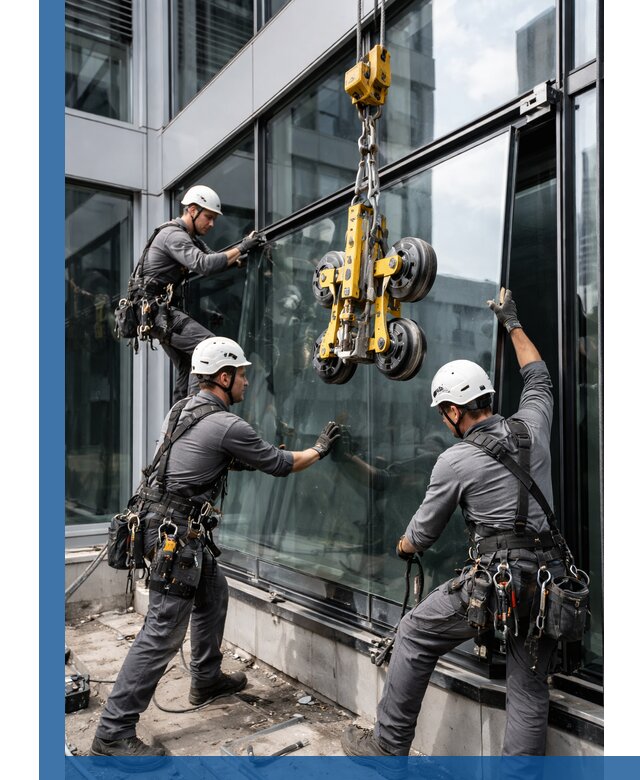 Структурное остекление фасадов в Великих Луке монтаж и обслуживание