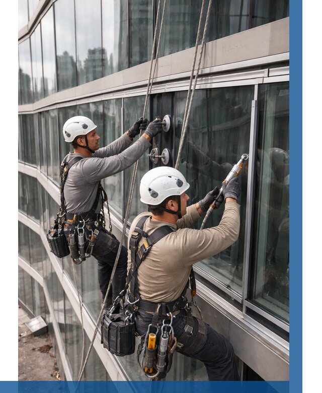 Радиусное остекление фасада в Великих Луке от 12404 р. | ВЫСОТНИК-Вкл