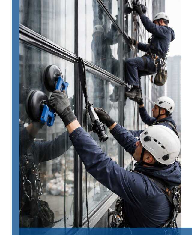 Радиусное остекление фасадов под ключ в Великих Луке с гарантиями