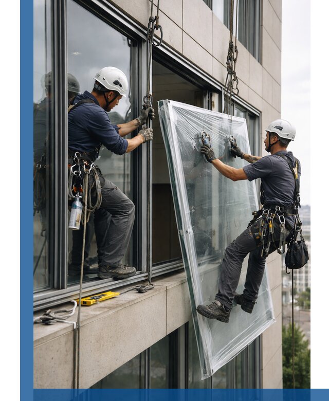 Профессиональная замена стекла в витраже в Великих Луке с гарантией