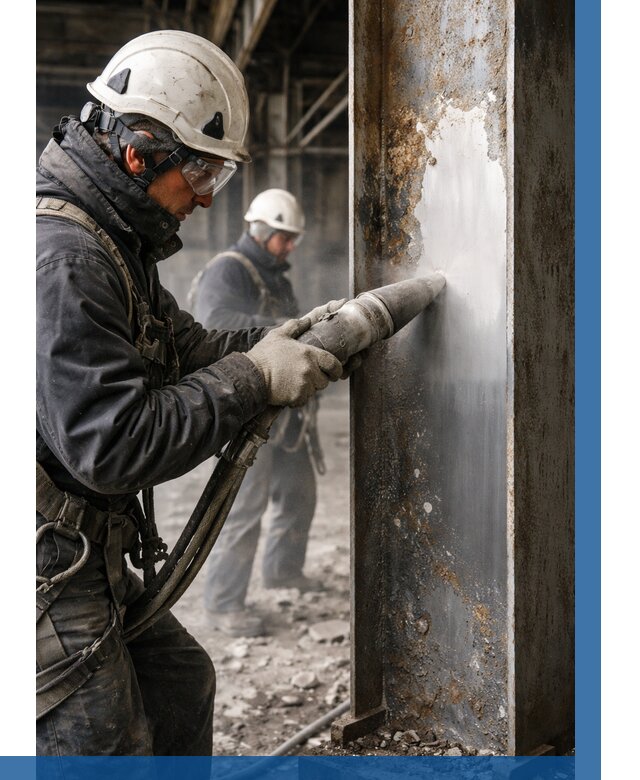 Удаление старой краски с металла в Великих Луке от 465 р. | ВЫСОТНИК-Вкл