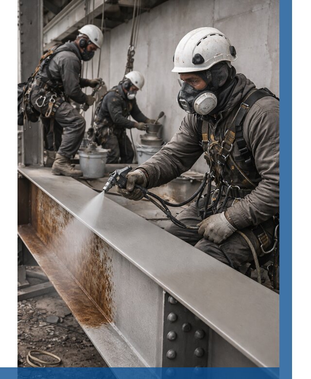 Антикоррозионная покраска металла в Великих Луке от 724 р. | ВЫСОТНИК-Вкл