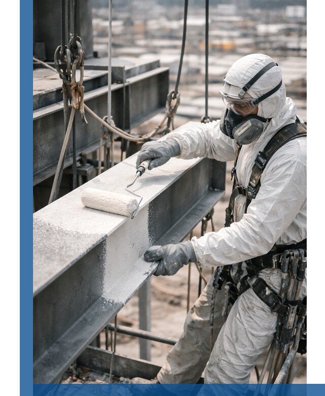 Профессиональная огнезащитная обработка металлоконструкций в Великих Луке