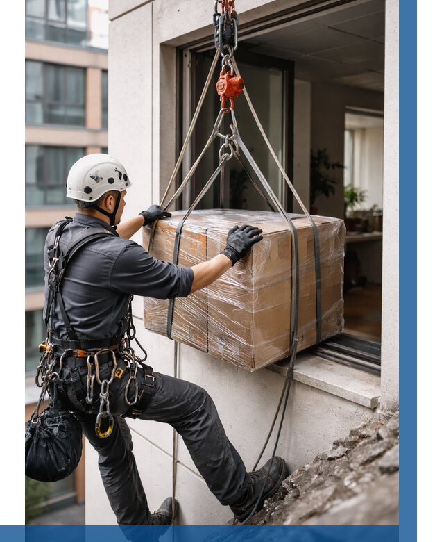 Подъем груза через окно в Великих Луке от 4652 р. | ВЫСОТНИК-Вкл