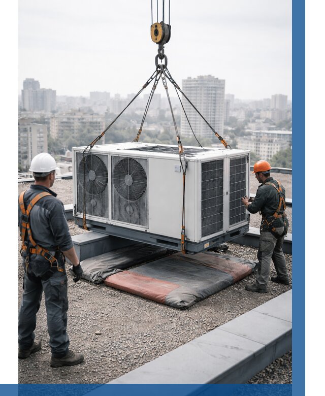 Подъем груза на крышу в Великих Луке от 5169 р. | ВЫСОТНИК-Вкл заказать