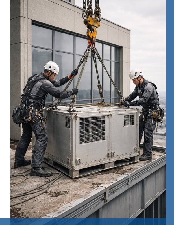 Такелажные работы на высоте в Великих Луке от 8270 р. | ВЫСОТНИК-Вкл