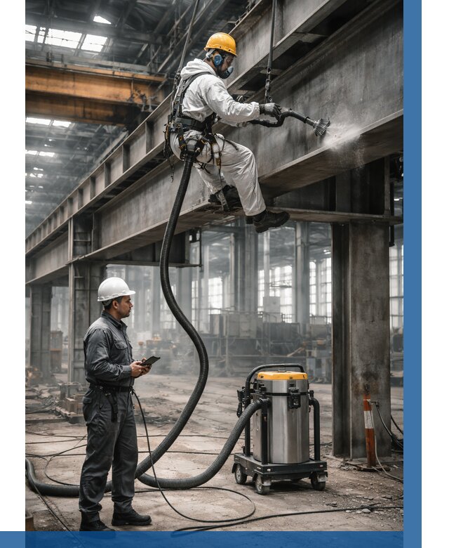 Обеспыливание конструкций в цехе в Великих Луке от 4342 р. | ВЫСОТНИК-Вкл