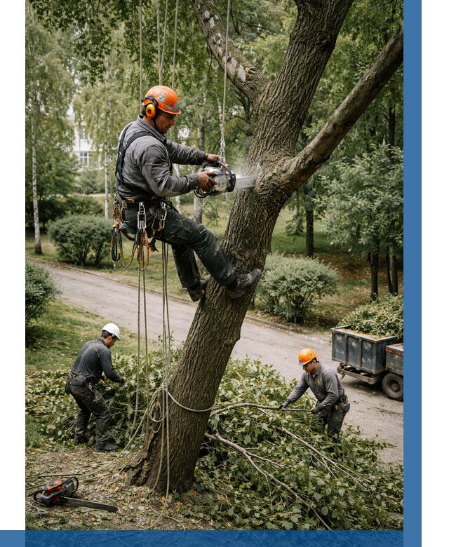 Кронирование деревьев в Великих Луке от 6719 р. | ВЫСОТНИК-Вкл
