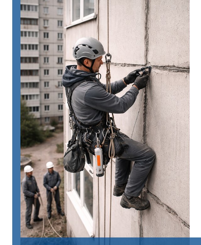 Обследование межпанельных швов и герметизация в Великих Луке