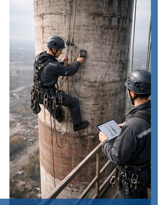 Обследование дымовой трубы в Великих Луке от 8270 р. | ВЫСОТНИК-Вкл